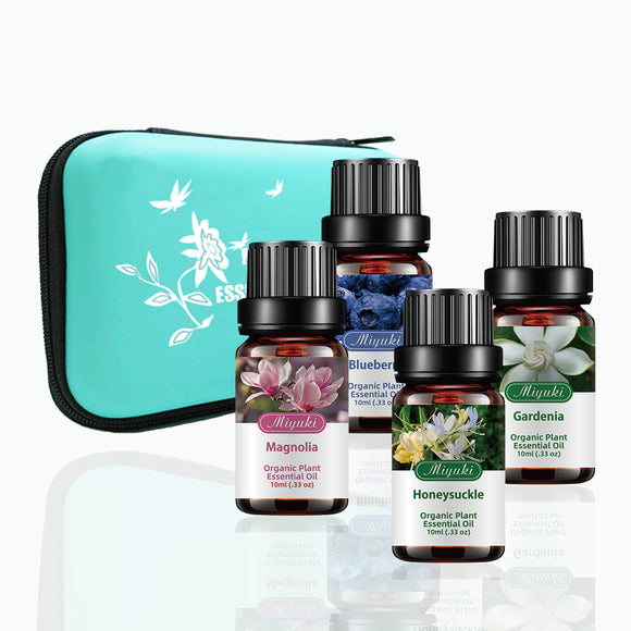 4Pack Essential Oils Sets Organic Plant & Natural 100% Pure