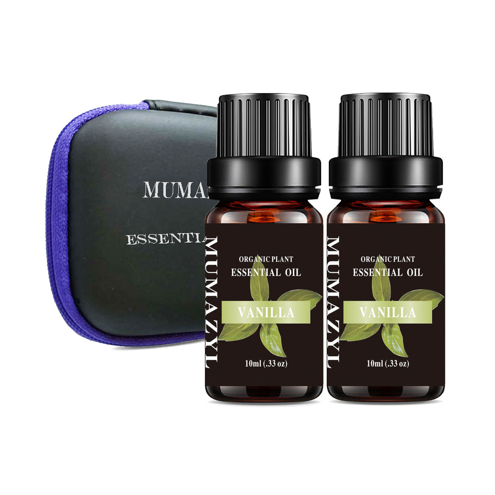 Vanilla Essential Oil Set Organic Plant Natural 100% Pure Therapeutic –  MUMAZYL