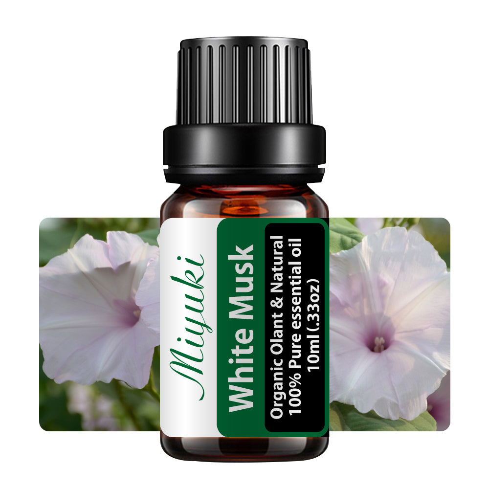 White Musk Essential Oil Organic Olant & Natural 100% Pure Therapeutic –  MUMAZYL
